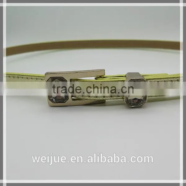 Stylish Fashion Gold Plated Jewelry Skinny Belt for Women
