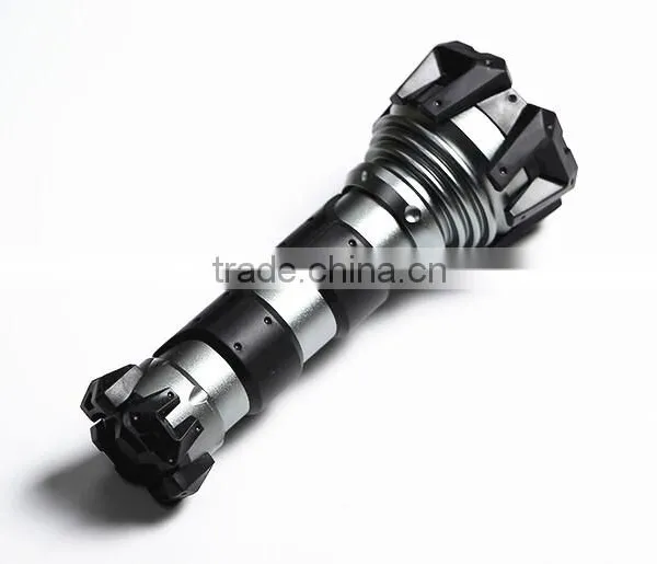 Strong Light Led Rubber Flashlight photo-3