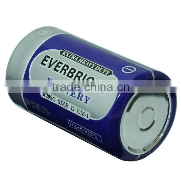 Super Quality PERFECELL R20/UM-1/D/1.5v Primary Battery Cell Battery Zn-MnO2 photo-3