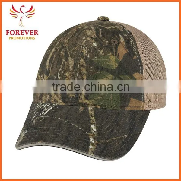 New Design Wholesale Ployester Hunter Mesh Back Baseball Cap photo-2