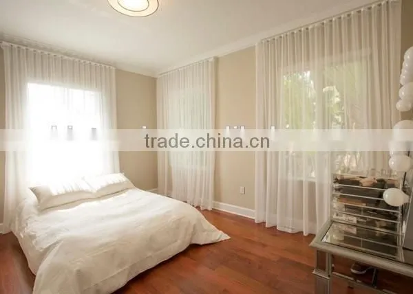 Bintronic Taiwan Industry Made Motorized Curtain System Ripplefold Electric Curtain Rail photo-2
