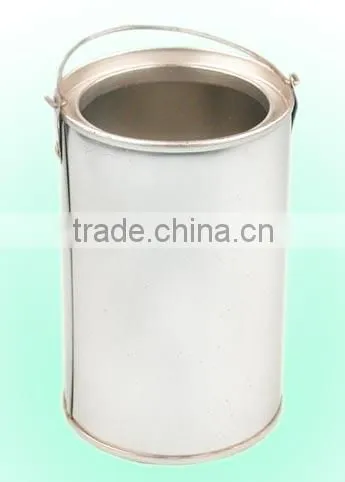 Cylinder Paiting Tin Bucket Without Cover photo-2