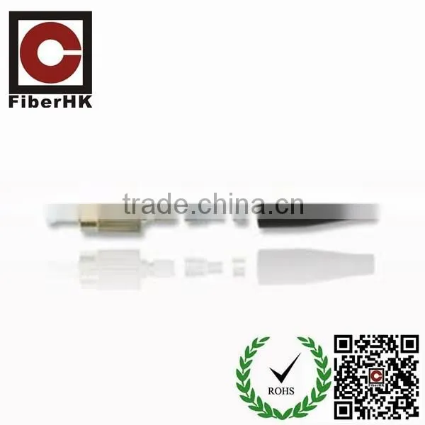 FC Fiber Optic Connector With Black Boot