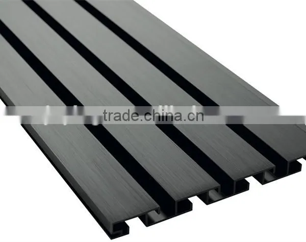 High Quality Silver Anodized Finish Wholesale Slatwall Panel photo-2