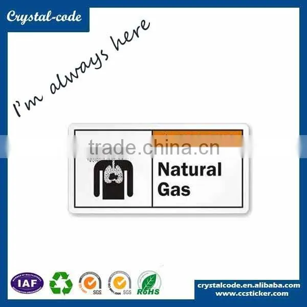 Self Adhesive Alarm Warning Sticker Label photo-4