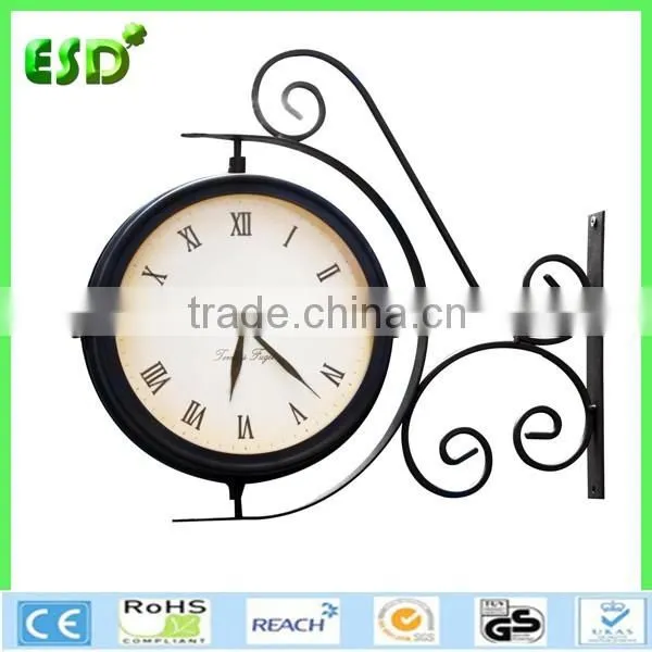 2015 Double Sided Garden Wall Clock photo-2