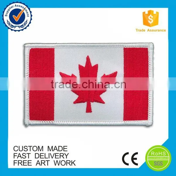 Custom Canada Stick-on Embroidered Patches photo-6