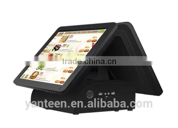 15inch Double Screen POS Touch Screen All in One for Retail POS System photo-2