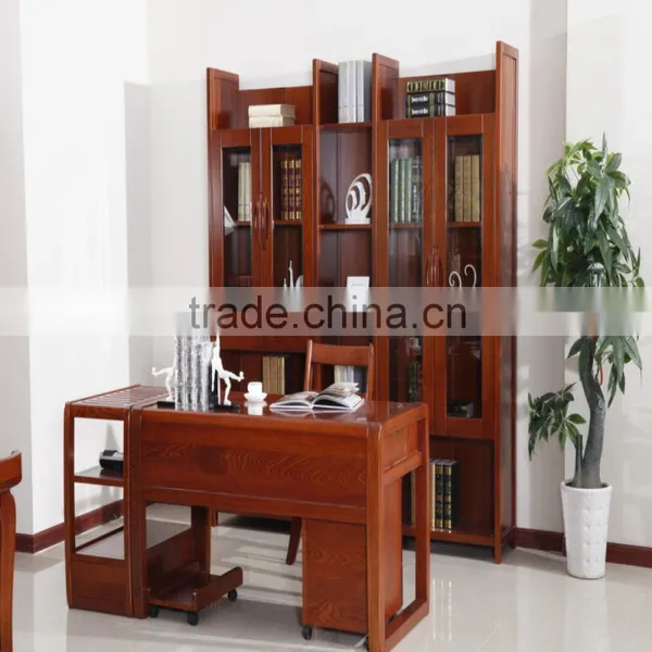 Customized Transitional Reading Room Cabinet