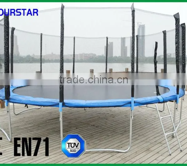 Big 16 FT Trampoline With Ladder And Safety Net photo-2