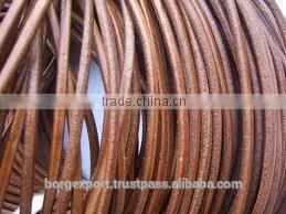4mm Round Leather Cord From BORG EXPORT photo-3