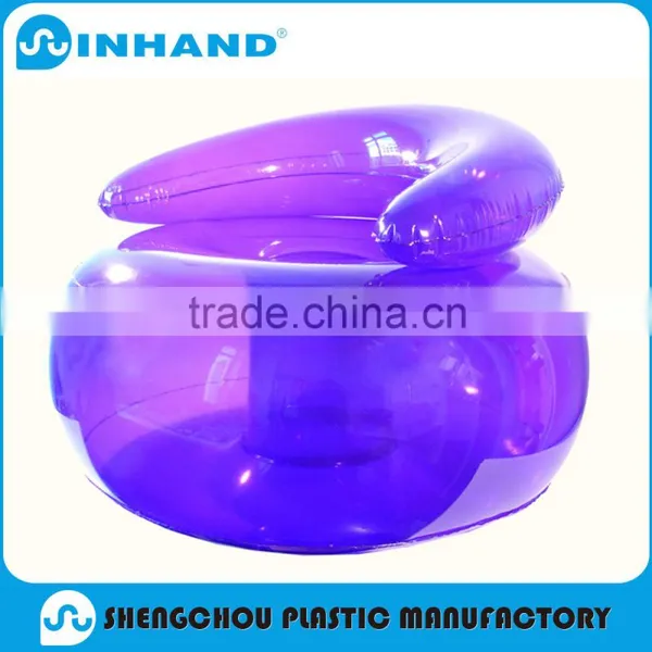 Cheap Simple Design Leisure Plastic Inflatable Sofa/chair/couch for Wholesale photo-6
