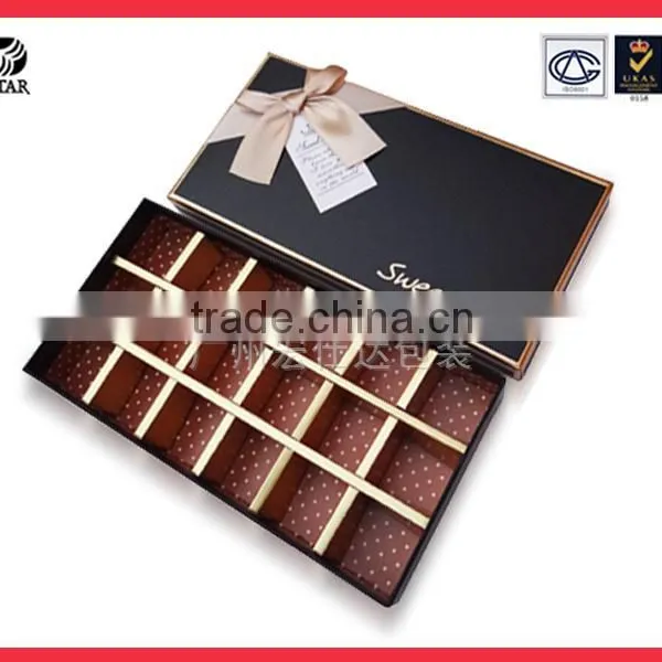 Hotsales Laminated High Quality Empty Chocolate Gift Box photo-2