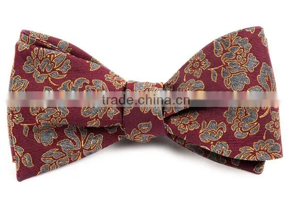 Fashion Silk Floral Bow Tie for Man photo-3