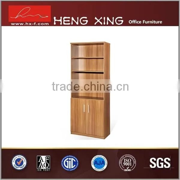 Melamine Material Cabinet With Book Shelf HX-4FL-095