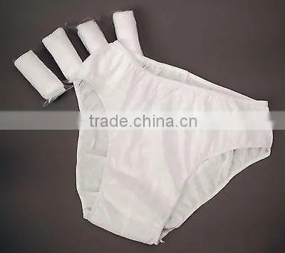 Disposable Nonwoven Hospital Salon Single Use Underwear for Women or Man photo-4