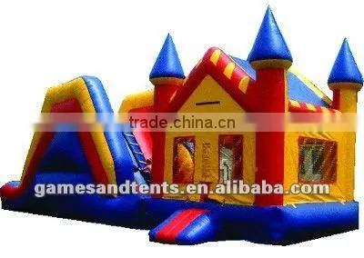 inflatable castle combo, inflatable combo slide A3020