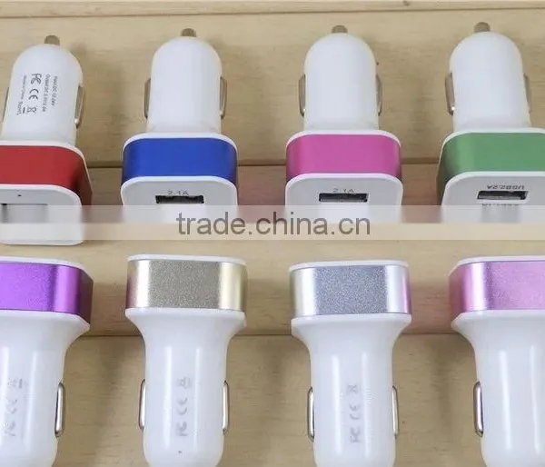 2.1A Dual USB Car Charger for IPhone Ipod Samsung Galaxy S3 S4 photo-5