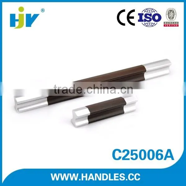 China New Product Factory Price Black Wooden Wardrobe Handles