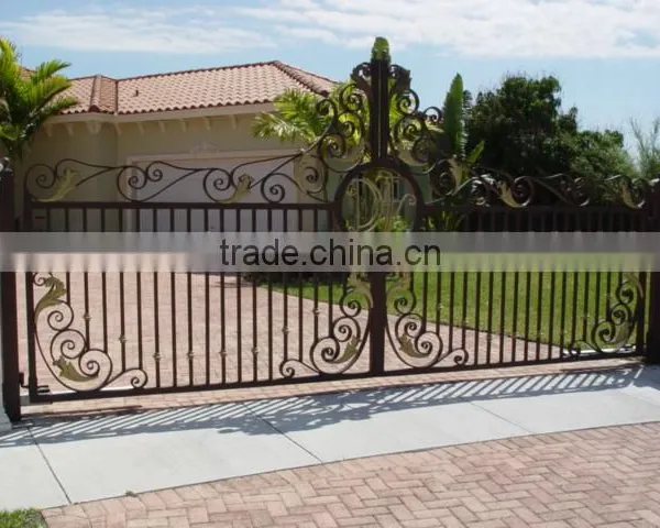 2016 Hot-selling Gate Designs Main,iron Pipe Gate Design,tubular Gate Design for Sale photo-5