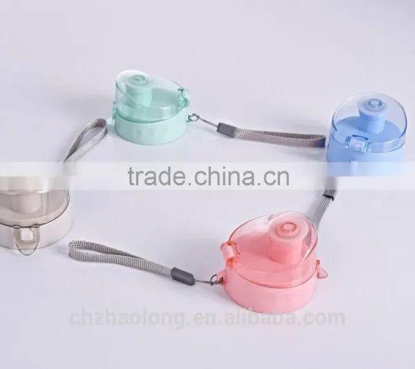 Cheap Plastic Clear Water Bottles With Different Color Lids photo-5