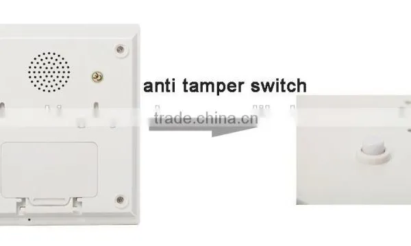 TCP IP Cloud Internet Plus SOS Wireless Alarm System, 39 Wireless Zone Smart GSM+GPRS+WIFI Intelligent Gsm Burglar Alarm System photo-4