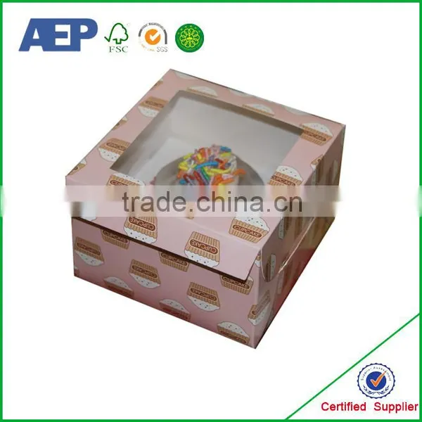 Best Price Fancy Paper High Quality Custom Printed Cake Boxes photo-3