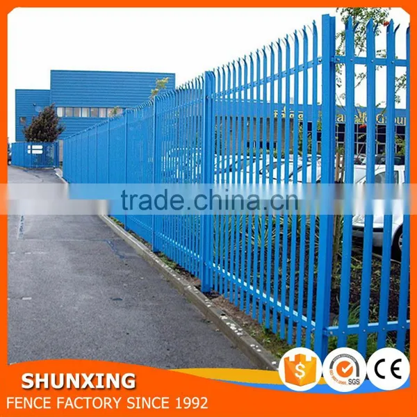 China Supplier Top Quality Hot Dipped Galvanized Palisade Fence for Sale photo-2