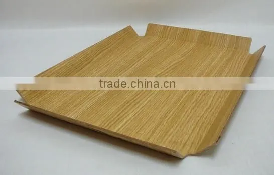 Non-Slip Design Rectangular Wooden Bread Tray With Assorted Color, Design Tray, Wooden Tray, Tray, Bread Tray photo-2