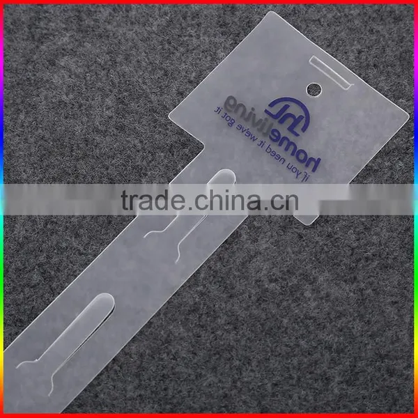 PVC Hang Tab Display Hanging Tab photo-2
