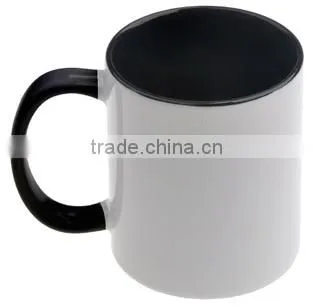 China Manufacturer Plain White 11oz Sublimation Two-tone Mugs photo-4