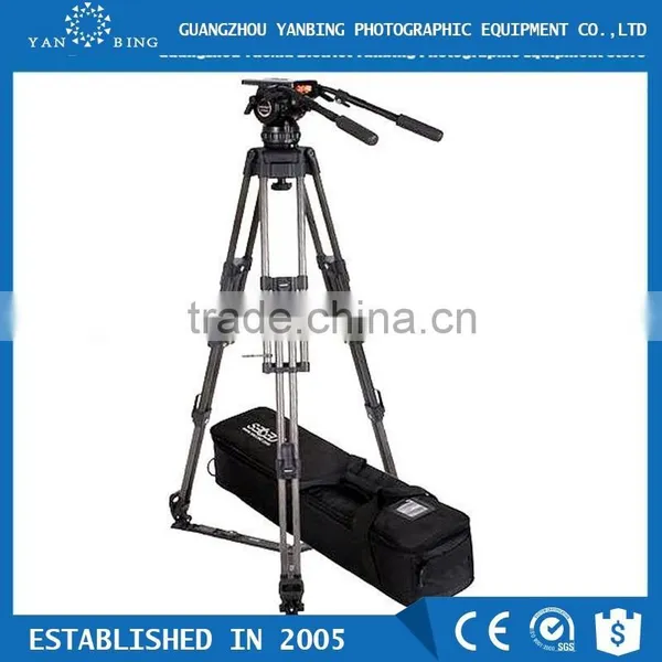 Professional Video Camera Tripod Secced Reach Plus 6 Tripod With Ground Spreader Loading 65kg