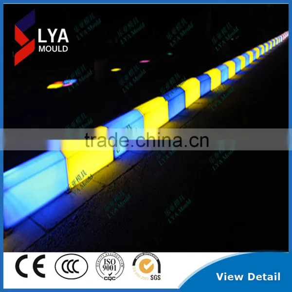 Waterproof IP68 Colorful Plastic LED Lighting Curb Stone and Kerbstone Road Side photo-5