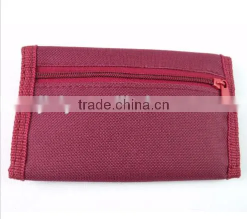Mens Ladies Boys New Polyester Velcro Wallet Pouch photo-2