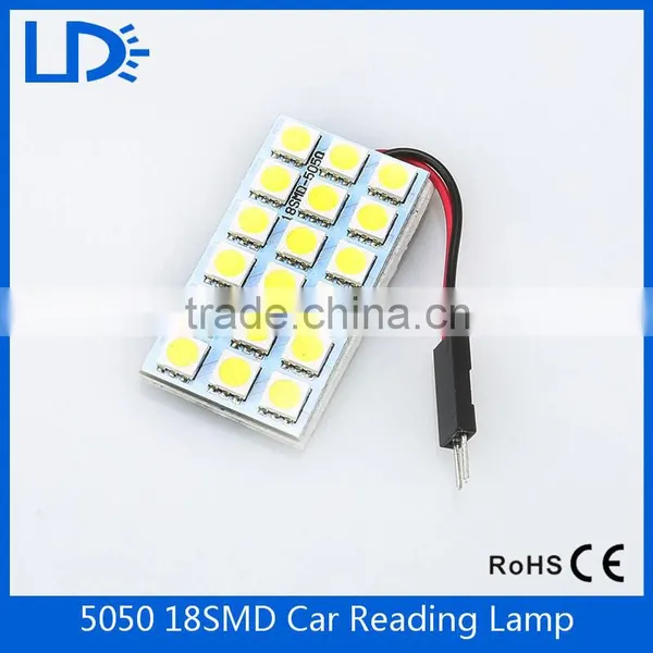 18 5050 Smd Car Interior Lamp Dome Light Auto Panel Lamp Reading Lights photo-4