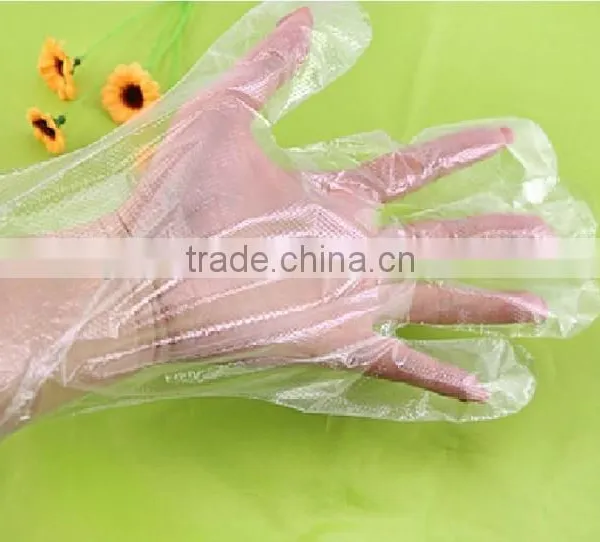 2015alibaba China Reusable Wholesale Cheap Clear Plastic Customized Disposable Cooking Gloves photo-3