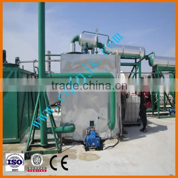 Mini Black Waste Oil Distillation Used Motor Engine Oil Color Change System photo-3