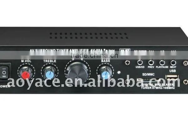 karaoke audio system music 200 watt amplifier