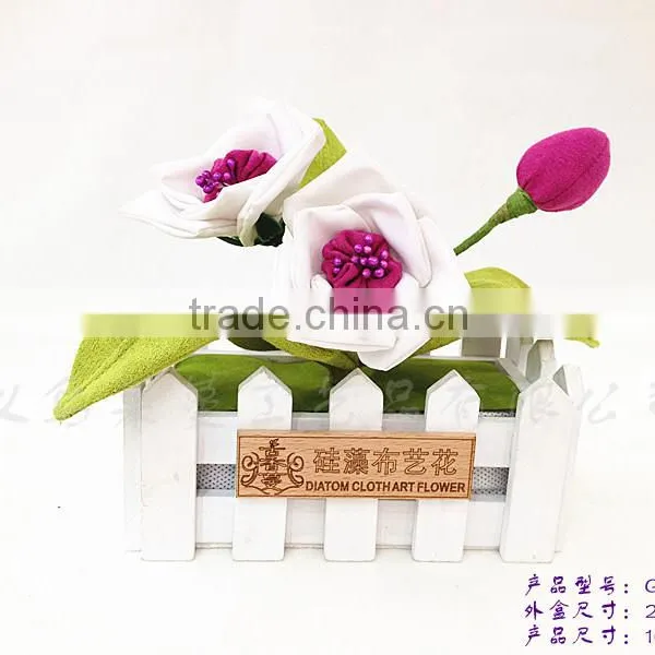 New Novelty Products Diatomite Hand Made Flower Arrangement Home Decor photo-6