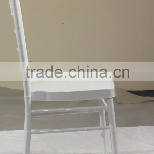 Manufacturer Flash Furniture Elegance White Stacking Chiavari Chair Clear Wedding Party Event Chair photo-3