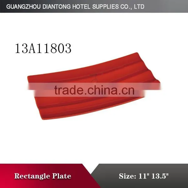 Hotel&Restaurant Bamboo Shape Plate,porcelain Plate,special Shape Dishes photo-3