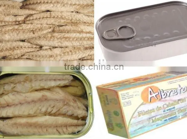 Canned Mackerel Fillet in Sunflower Oil