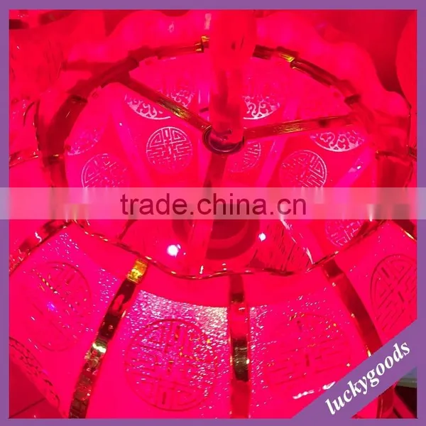 Traditional Chinese Style Plastic Hanging Lantern for Decoration photo-4