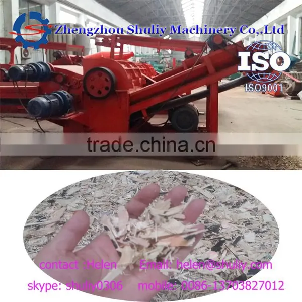 Wood Sawdust Crushing Machine Waste Wood Pallet Crusher With Nails Removed 0086-13703827012 photo-6