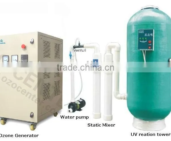 High Concentration Carbon Steel Sprayed Ozone Vegetable and Fruit Washing Generator photo-3