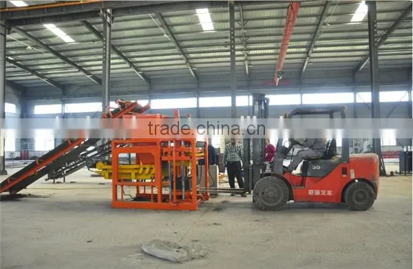 China Made German Technology Qt4-25 Cinder Grass Planting Brick Moulding Machine photo-4