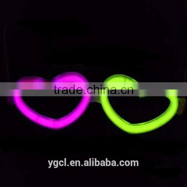 Event & Party Supply Heart Glow Glasses Party& Promotion(CE, EN71, ASTM F963)