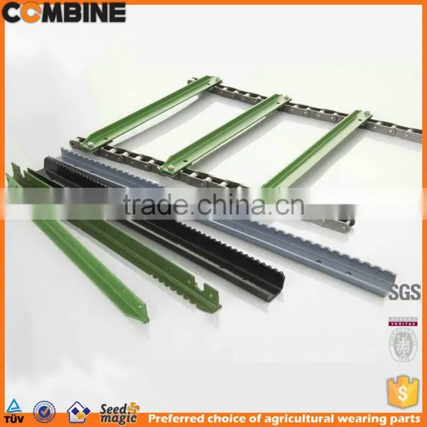 CA550K1F9 chain conveyor with T-Slat harrow