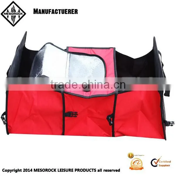 Folding Storage Container Cooler Bag Premium Car Trunk Organizer photo-4