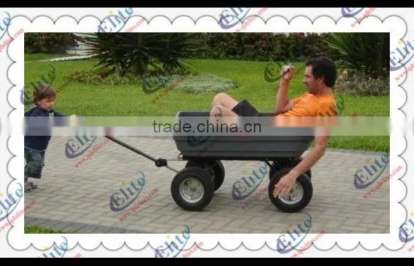 Vigoro Yard Pull Wagon With Dumping Feature photo-6